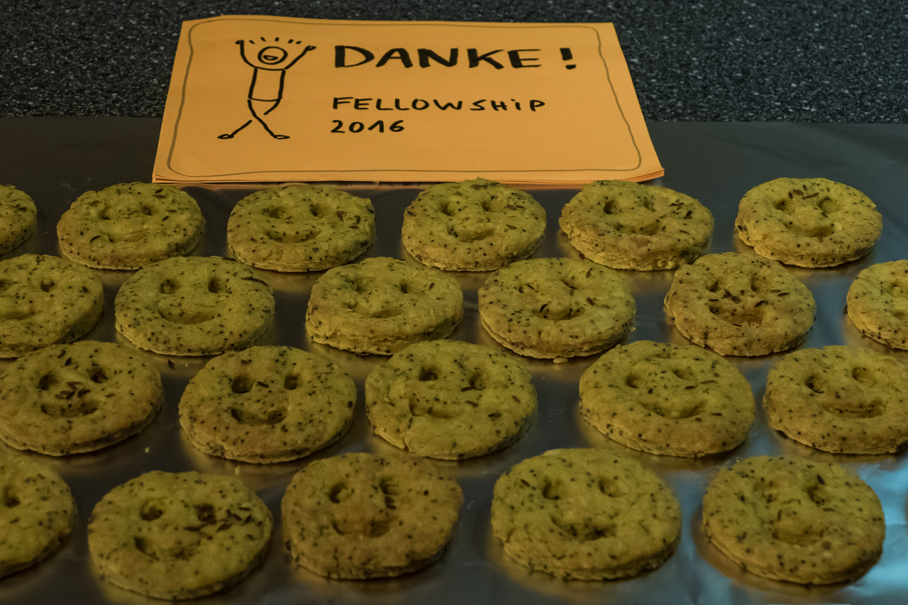 Data Cuisine Smiley Spicy Cookies from Curiosity with Gusto by Felix Harling